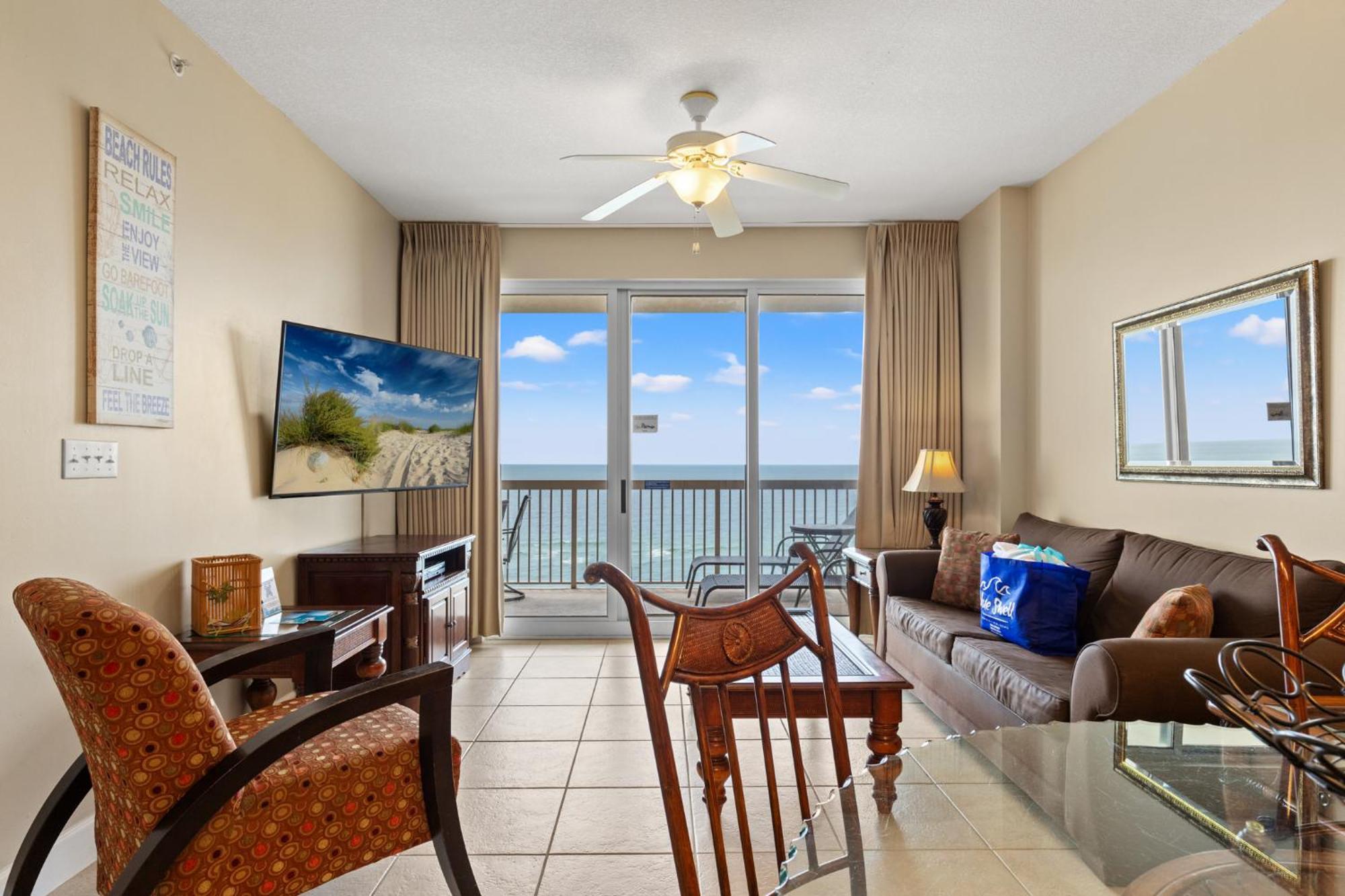 Gulf Front Master Br In Sunrise Beach With Amazing Views! Sleeps 7! Panama City Beach Esterno foto