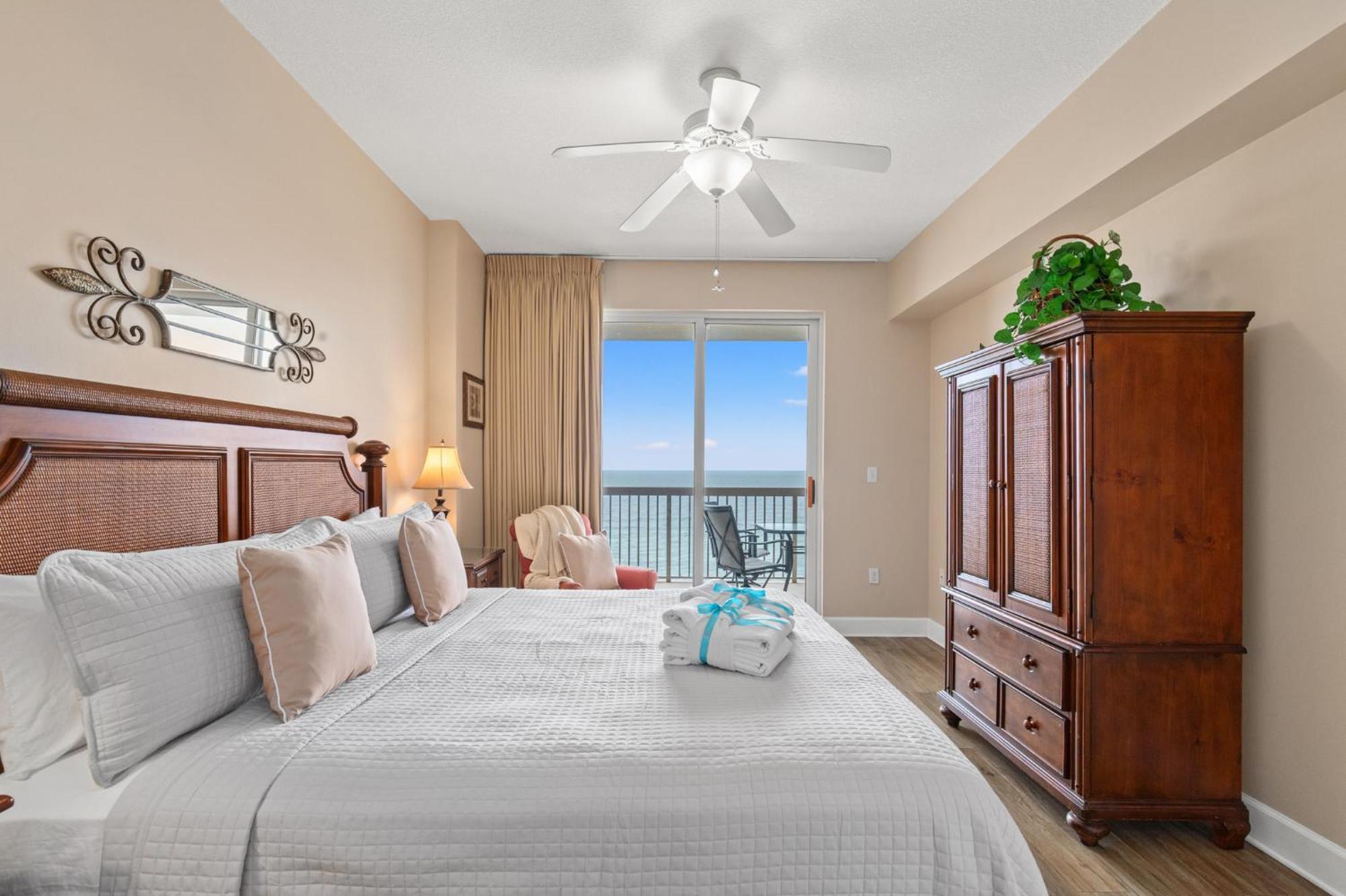 Gulf Front Master Br In Sunrise Beach With Amazing Views! Sleeps 7! Panama City Beach Esterno foto