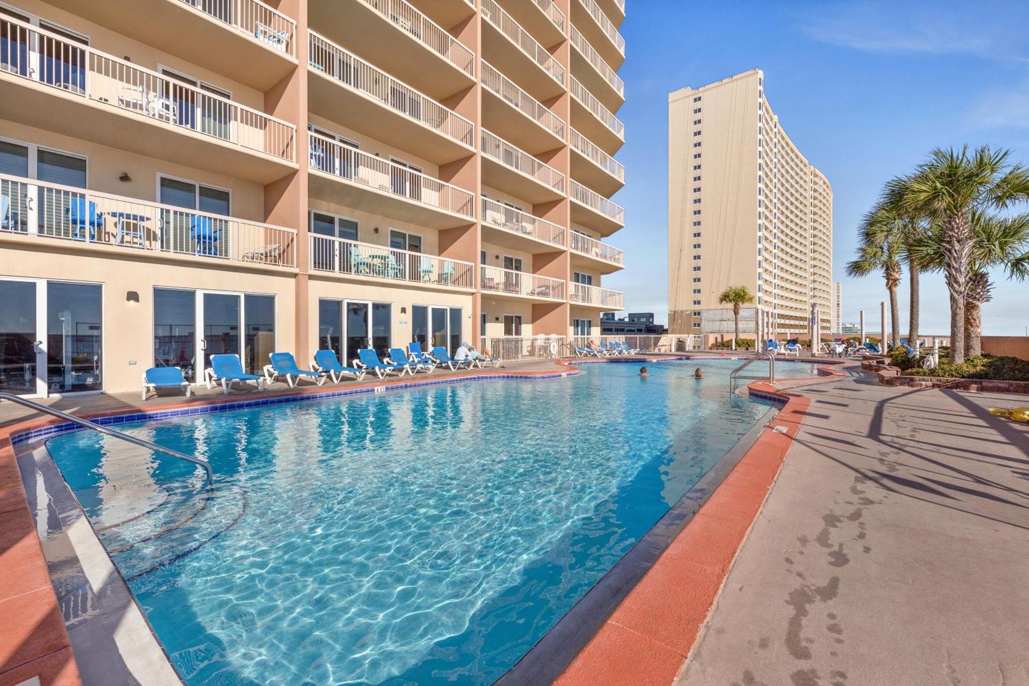 Gulf Front Master Br In Sunrise Beach With Amazing Views! Sleeps 7! Panama City Beach Esterno foto