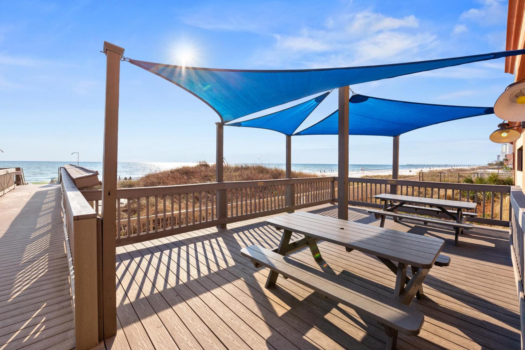 Gulf Front Master Br In Sunrise Beach With Amazing Views! Sleeps 7! Panama City Beach Esterno foto
