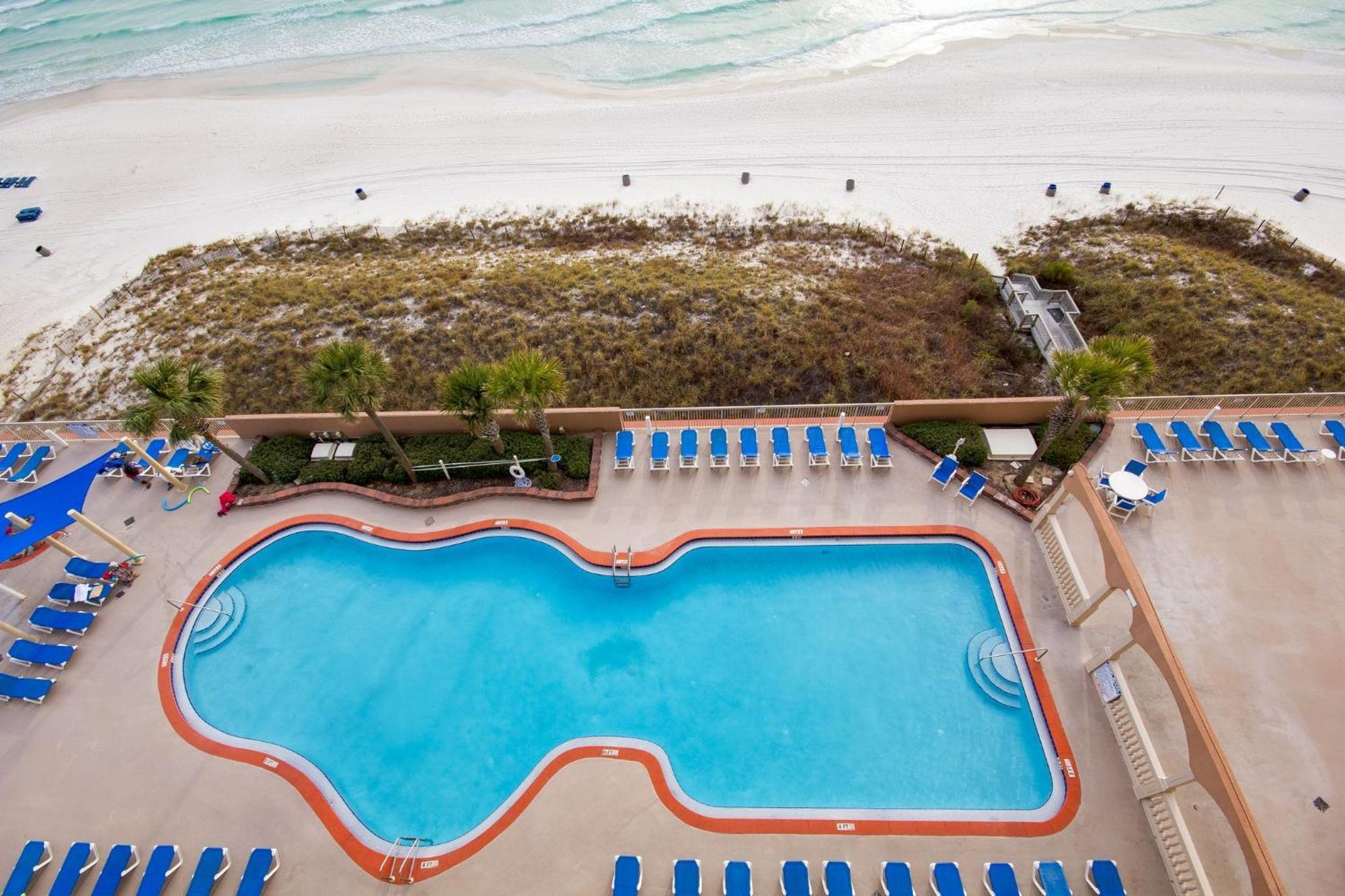 Gulf Front Master Br In Sunrise Beach With Amazing Views! Sleeps 7! Panama City Beach Esterno foto
