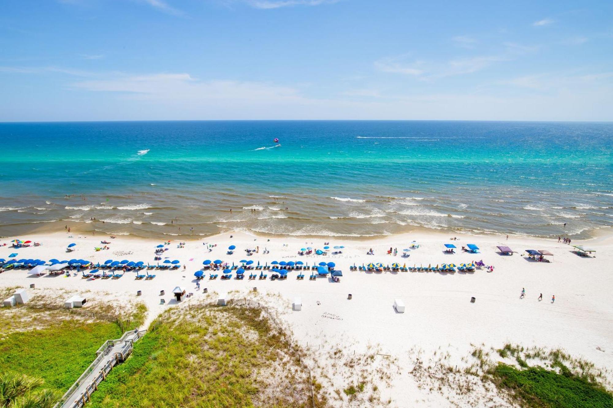 Gulf Front Master Br In Sunrise Beach With Amazing Views! Sleeps 7! Panama City Beach Esterno foto