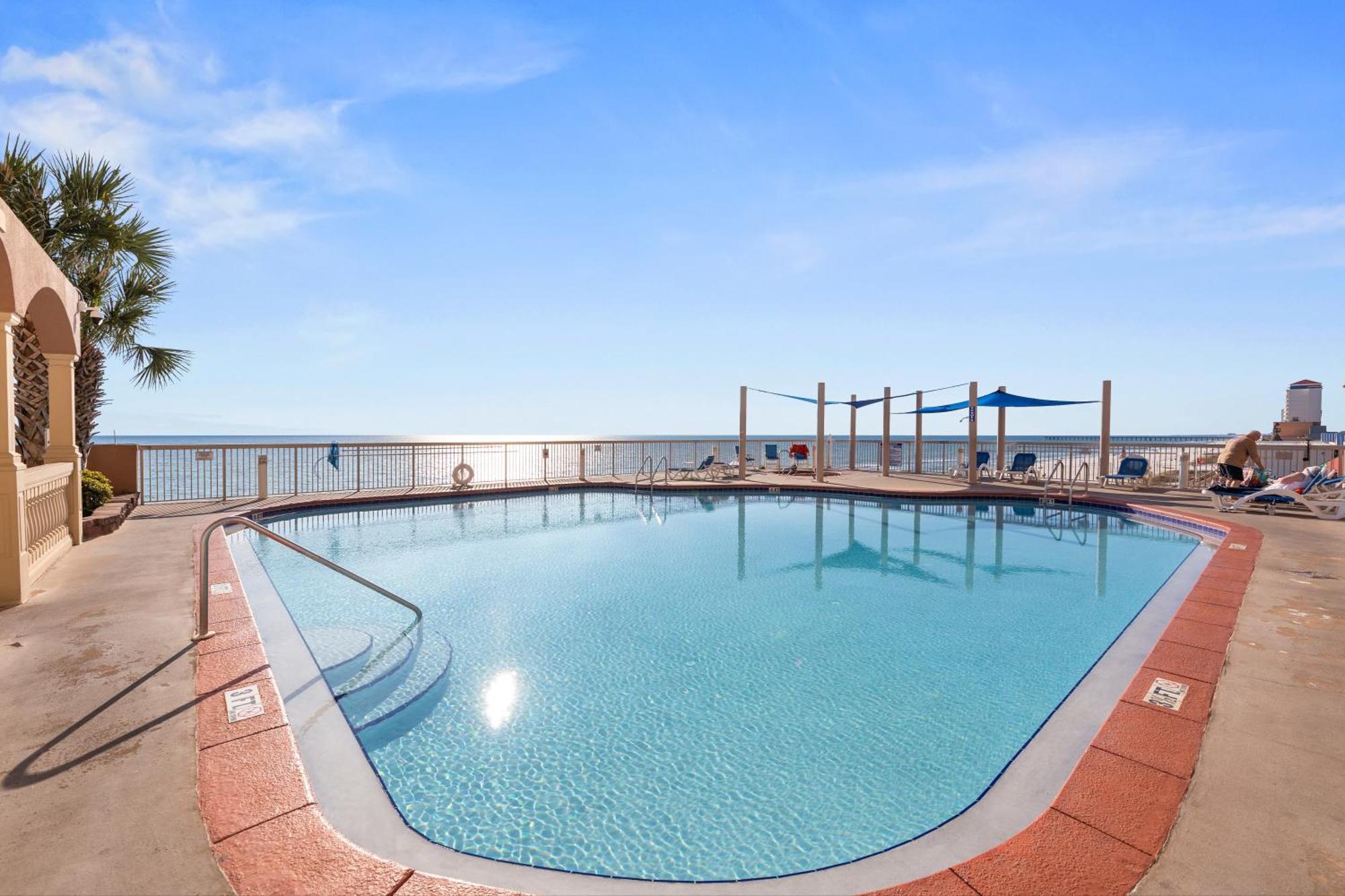 Gulf Front Master Br In Sunrise Beach With Amazing Views! Sleeps 7! Panama City Beach Esterno foto